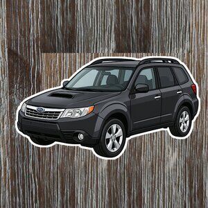 SUBARU FORESTER SH XT 3rd generation 2008-2013 Vinyl Sticker